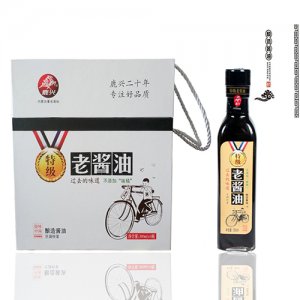 鹿兴特级老酱油300MLX8