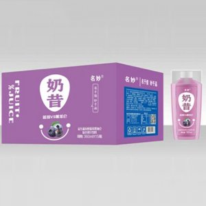 名妙益生菌发酵蓝莓黑加仑复合果汁饮料360mlX15