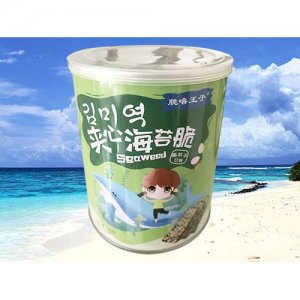 脆嘻王子夹心海苔脆南瓜子口味