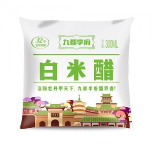 九都李府白米醋300ml袋装