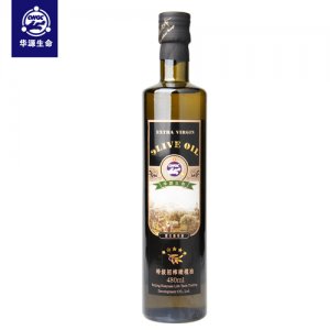 华源生命橄榄油特级初榨冷压榨食用橄榄油480ml