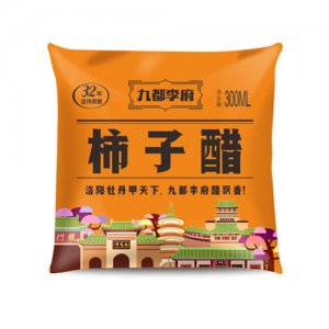 九都李府柿子醋300ml袋装