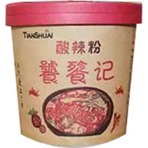 天帅嗨吃家酸辣粉方便食品102gX6桶