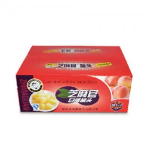 芝麻官白桃罐头箱装