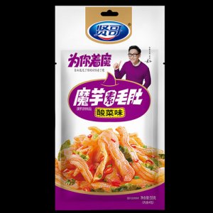 贤哥魔芋素毛肚酸菜味