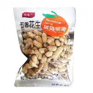 精嘴巴五香花生优先坚果炒货酒鬼花生
