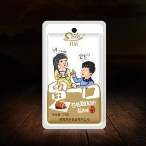 其乐留一口拉丝蛋白素牛肉酱香味