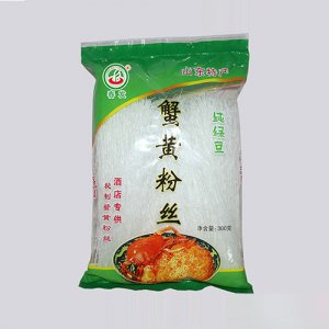 春发纯绿豆蟹黄粉丝300g