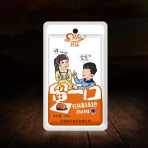 其乐留一口拉丝蛋白素牛肉烧烤味