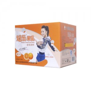 看得见好乐果乳橘子味箱装