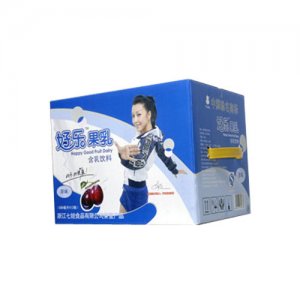 看得见好乐果乳原味箱装