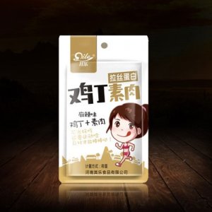 其乐麻辣味鸡丁素肉