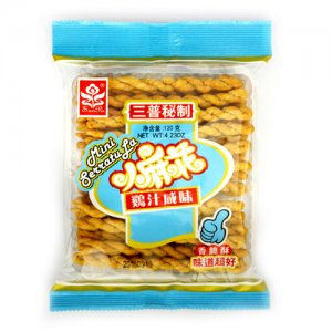 三普鸡汁咸味小麻花120g