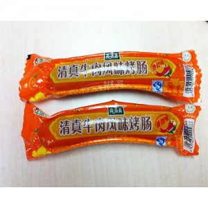 金锣清真牛肉金锣风味烤肠