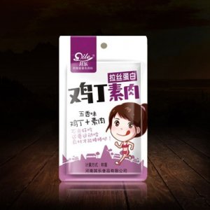 其乐五香味鸡丁素肉