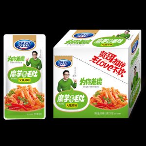 贤哥魔芋素毛肚火锅风味