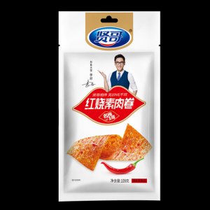贤哥红烧素肉卷