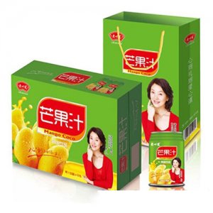 爱心道芒果汁250mlx12罐