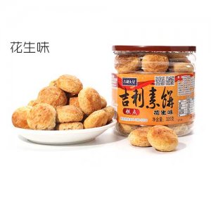 吉利火星吉利素饼花生味320g