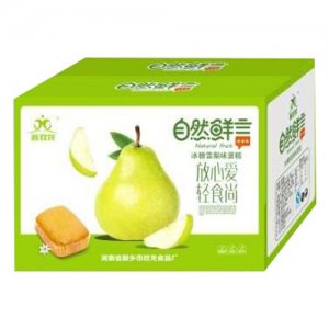 双龙自然鲜言冰糖雪梨味蛋糕