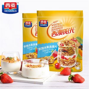 西麦烘焙水果燕麦片500g