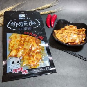众合牛班长甜辣牛板筋35克