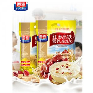 西麦红枣高铁营养燕麦片700g