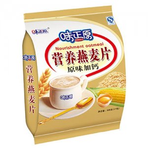 味正原508g营养燕麦片原味加钙