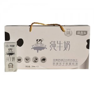 迎春乐白金牛奶
