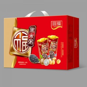 回福黑米粥