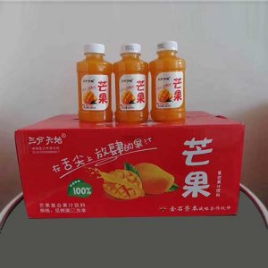 三分天地芒果果汁箱装