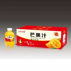 三分天地芒果汁380ml箱装