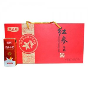 迎春乐红参牛奶