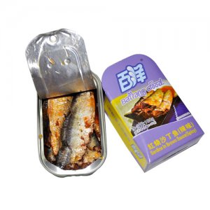百洋角五A型红烧沙丁鱼辣味