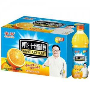 宴宝果汁蜜橙饮料500mlx15瓶