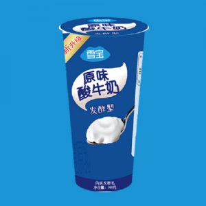 雪宝原味酸牛奶
