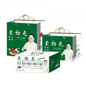 蒙初元礼盒装奶250mlx12盒