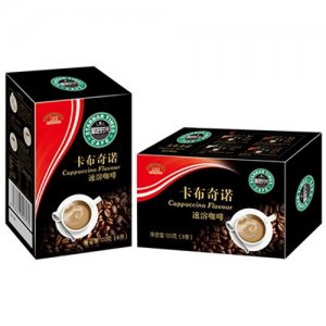 星吧时光120g速溶咖啡卡布奇诺