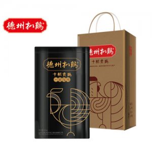 德州扒鸡十朝贡鸡十全乌鸡铁盒