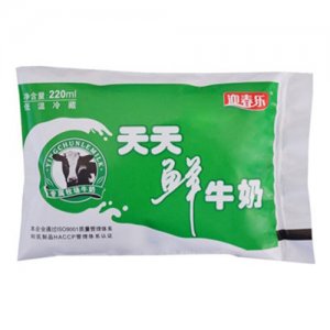 迎春乐天天鲜牛奶袋