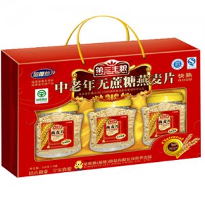 金惟他中老年无糖燕麦片三罐装