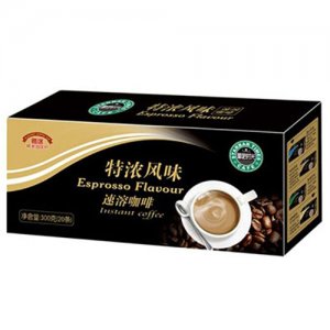 星吧时光速溶咖啡特浓风味