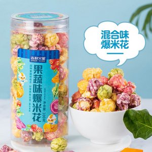 吉利火星果真蔬脆爆米花100g桶装