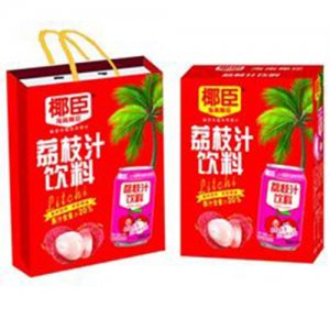椰臣荔枝汁饮料手提礼盒装