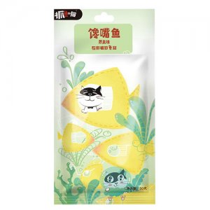 抓鱼的猫芥末味馋嘴鱼
