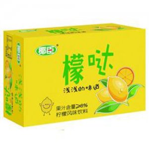 椰臣檬哒柠檬风味饮料