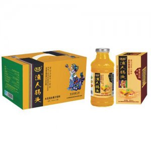 粒汁健木瓜混合果汁饮料350mlX10瓶