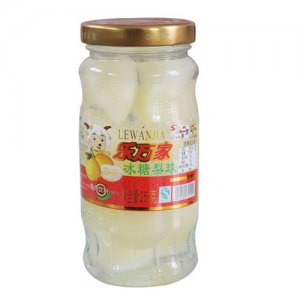 乐万家冰糖雪梨罐头258g、