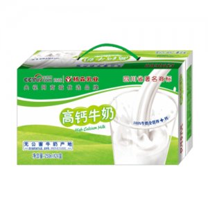 杨森乳业高钙牛奶箱