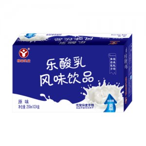 杨森乳业乐酸乳原味箱